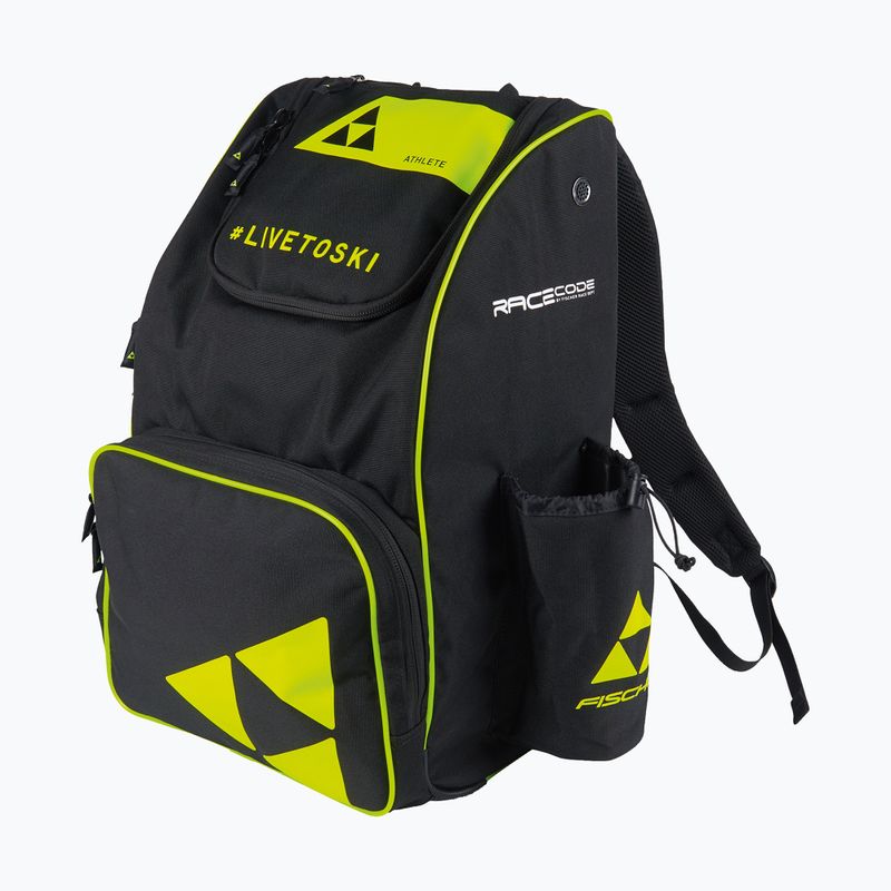Slidinėjimo kuprinė Fischer Backpack Race 40 l black/yellow 2