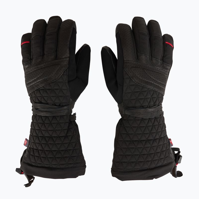 Moteriškos slidininkų pirštinės Lenz Heat Glove 6.0 Finger Cap black 3