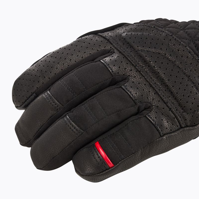 Moteriškos slidininkų pirštinės Lenz Heat Glove 6.0 Finger Cap black 5
