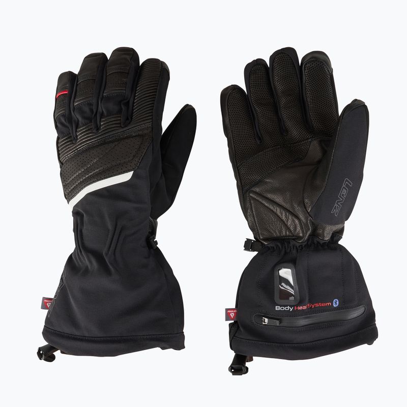 Vyriškos slidinėjimo pirštinės Lenz Heat Glove 6.0 Finger Cap black