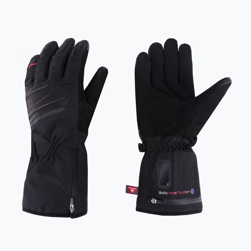 Lenz Heat Glove 6.0 Finger Cap Urban Line šildoma slidinėjimo pirštinė juoda 1205