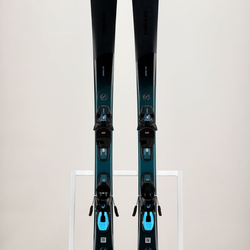 Moteriškos kalnų slidinėjimo slidės HEAD e-super Joy SW SLR Joy Pro + Joy 11 black/blue 7