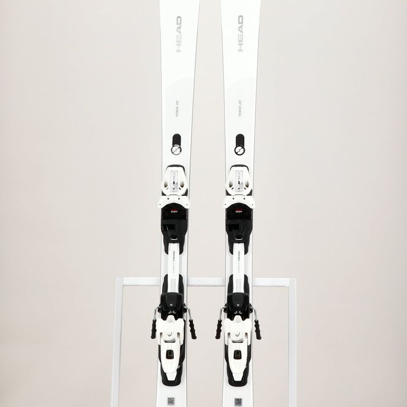 Moteriškos kalnų slidinėjimo slidės HEAD e-power Joy SW SF-PR + Joy 12 white/silver 8
