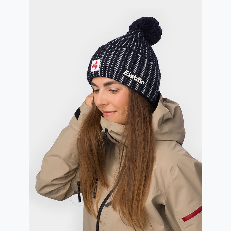 Žieminė kepurė Eisbar Ronda Pompon SA navy 4