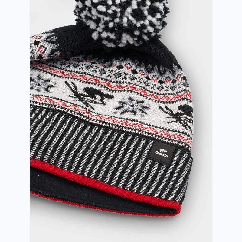 Žieminė kepurė Eisbar Retroski Pompon black 2