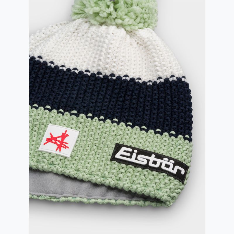 Žieminė kepurė Eisbar Star Pompon SA mint green 2