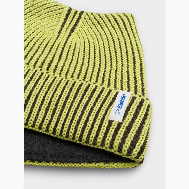 Žieminė kepurė Eisbar Sorra lime green 2