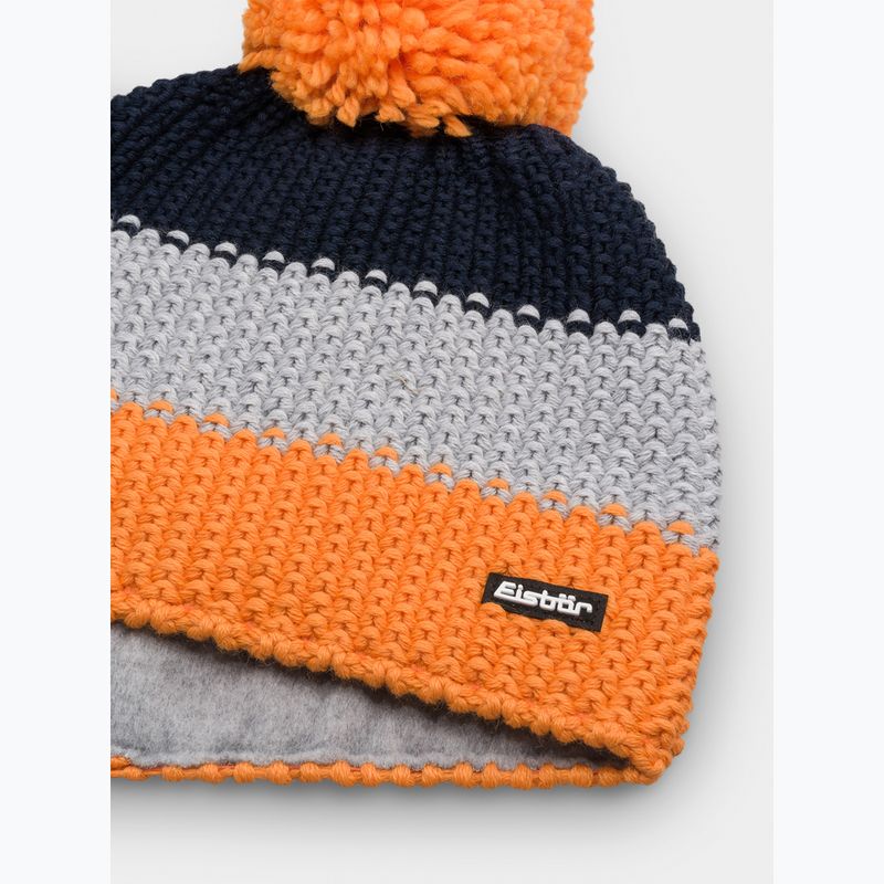 Vaikiška žieminė kepurė Eisbar Star Pompon orange 2