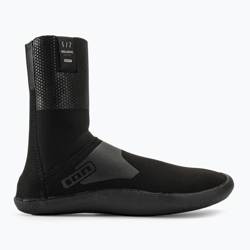 Neopreno kojinės ION Socks Ballistic 3/2 Round Toe black 2