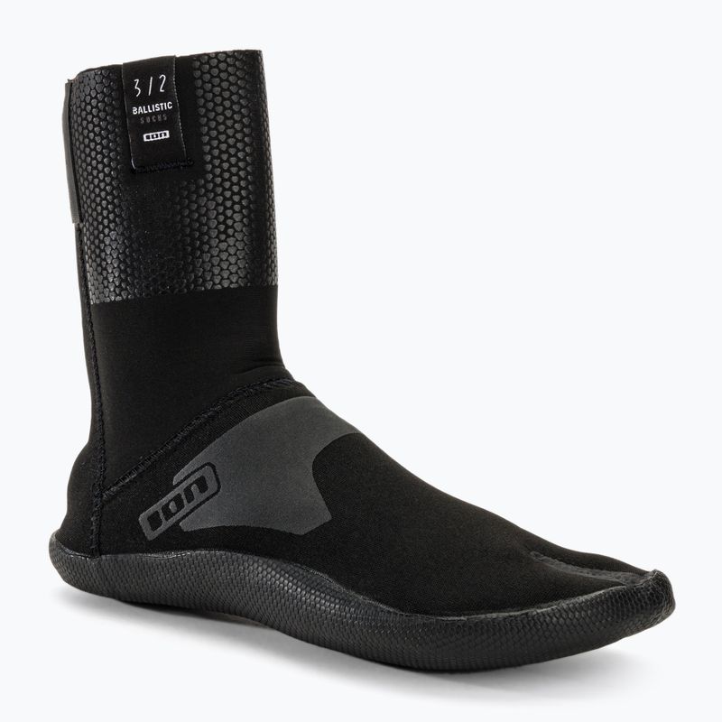 Neopreno kojinės ION Socks Ballistic 3/2 Internal Split black