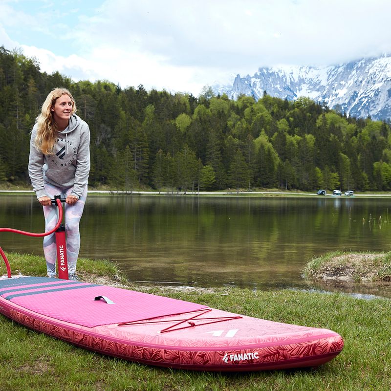 SUP lenta Fanatic Diamond Air Touring 11'6" raudona 13200-1136 10