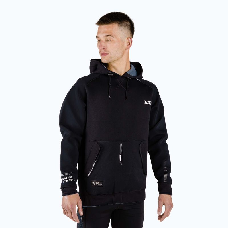 Vyriškas neopreninis džemperis ION Hoody Neo 2mm black 48212-4106