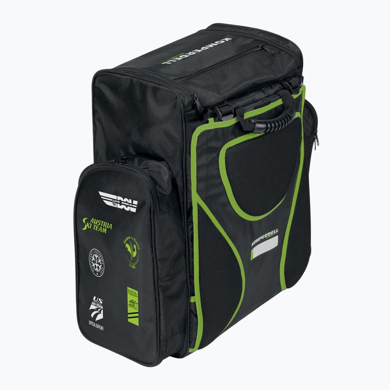 Slidinėjimo batų krepšys Komperdell Nationalteam Ski Boot Bag 72 l black/green 2
