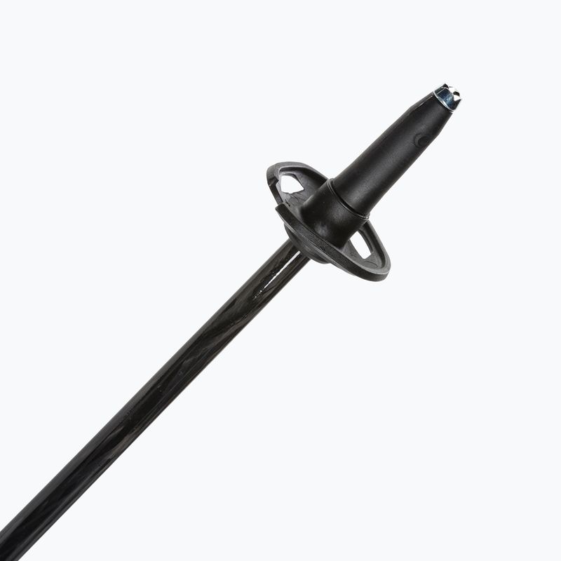 Komperdell Booster Speed Carbon serijos slidinėjimo lazdos juoda/geltona 4
