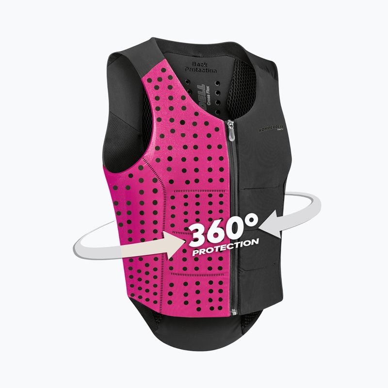 Moteriška apsauginė liemenė Komperdell Ballistic Flex Fit black/graphite 3