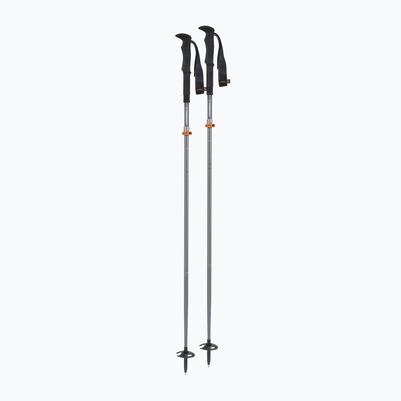 Žygio lazdos Komperdell FX Lite Ti Vario silver/orange