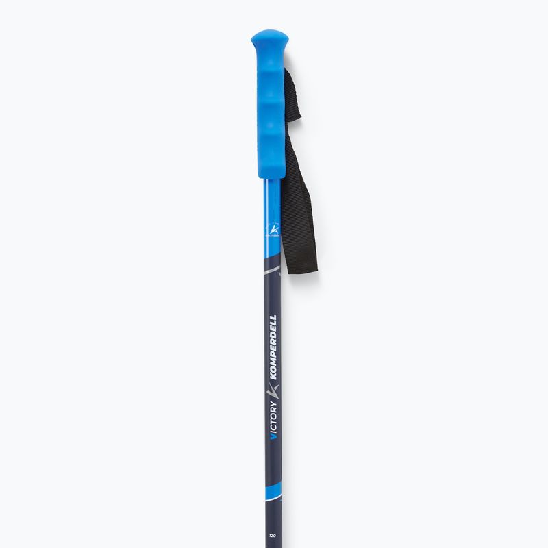 Slidinėjimo lazdos Komperdell Victory Ti dark blue/ cyan 2