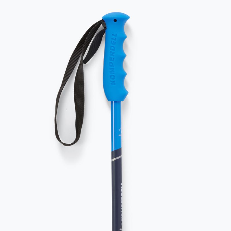 Slidinėjimo lazdos Komperdell Victory Ti dark blue/ cyan 4
