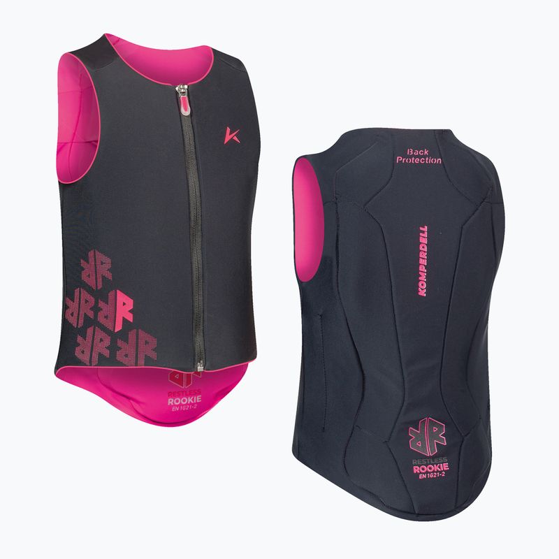 Vaikiška apsauginė liemenė Komperdell Ballistic Flex Fit Pro Jr black/pink 2