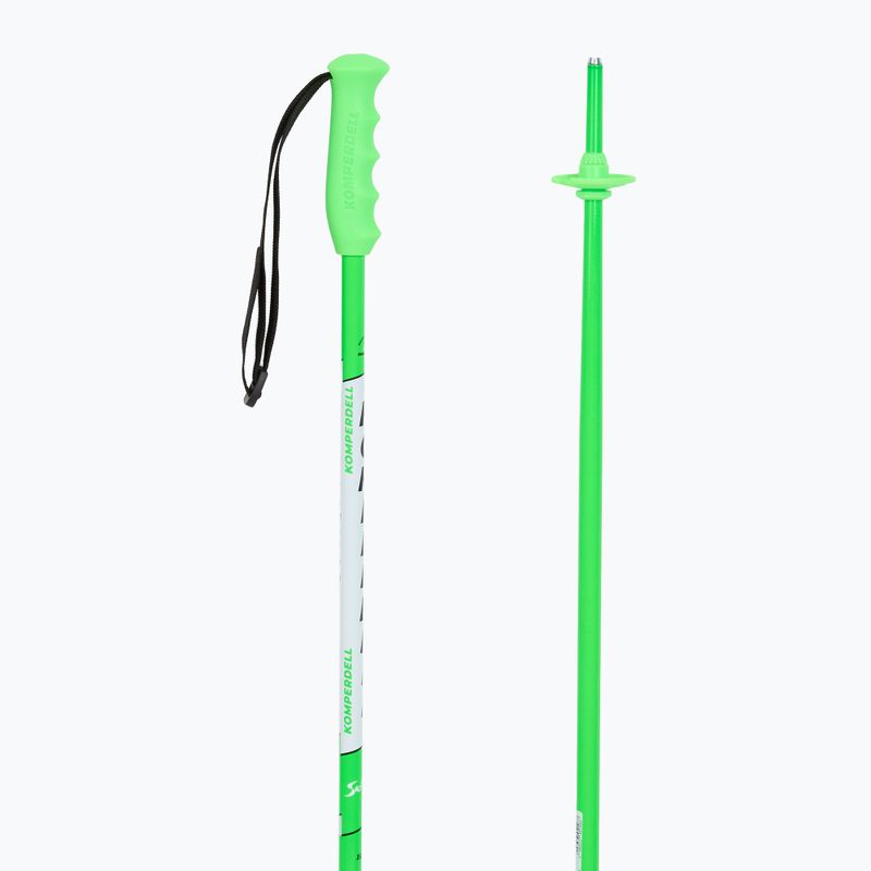 Vaikiškos slidinėjimo lazdos Komperdell Champ Jr green 3