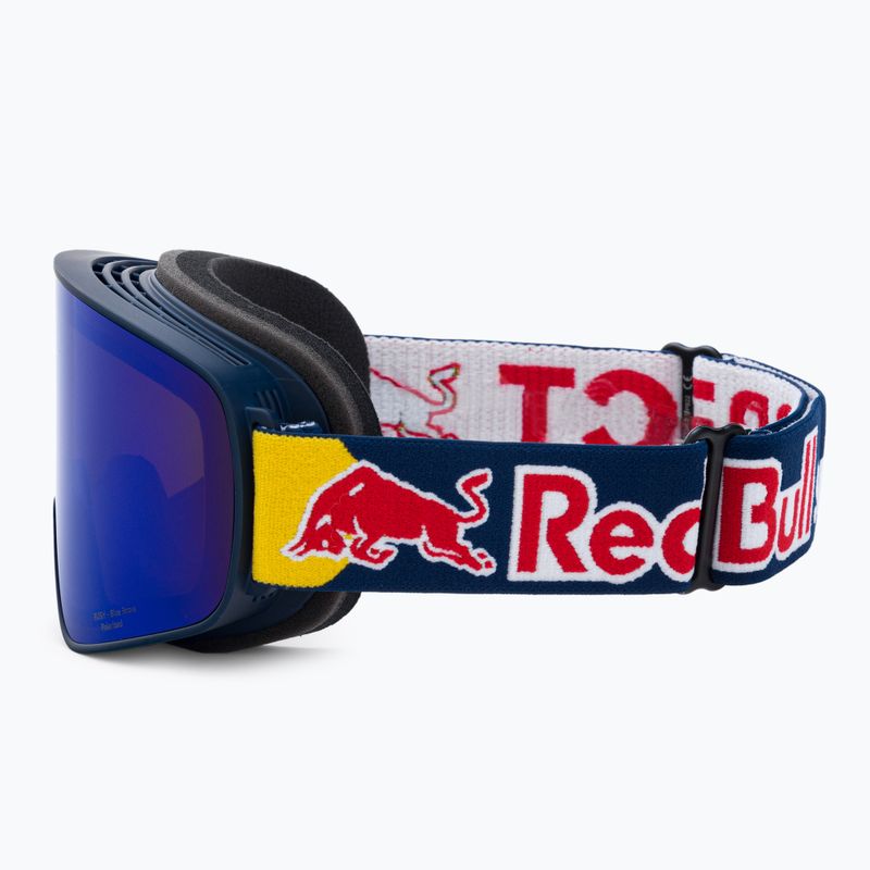 Red Bull SPECT Rush Poliarizuoti matiniai mėlynos/mėlynos/rudos spalvos mėlyni veidrodiniai/mėlyni sniego 001 slidinėjimo akiniai 4