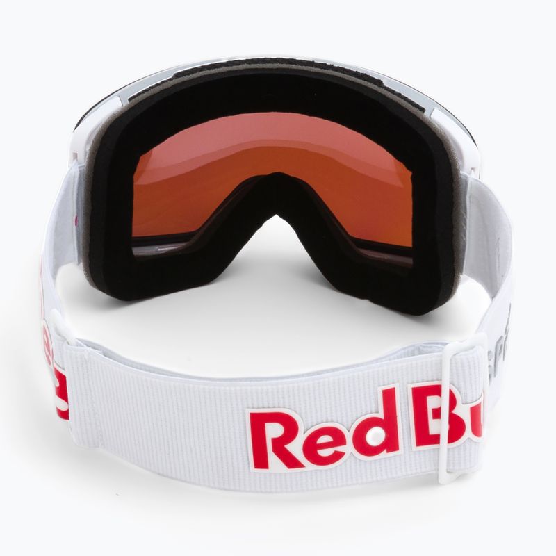 Red Bull SPECT Magnetron Slick slidinėjimo akiniai blizgantys sidabriniai/balti/raudoni mėlyni veidrodiniai/šviesiai mėlyni sniego 004 3