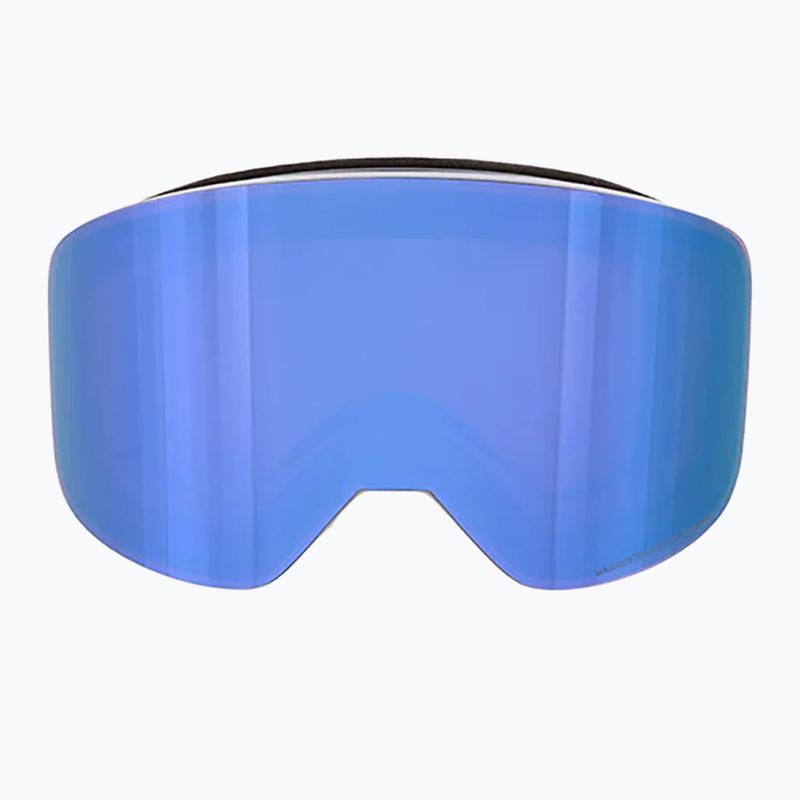 Red Bull SPECT Magnetron Slick slidinėjimo akiniai blizgantys sidabriniai/balti/raudoni mėlyni veidrodiniai/šviesiai mėlyni sniego 004 6