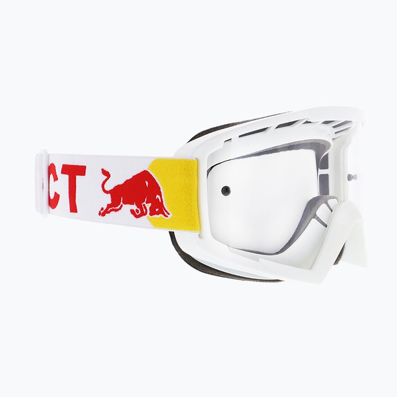 Dviračių akiniai Red Bull SPECT Whip shiny white/clear 3