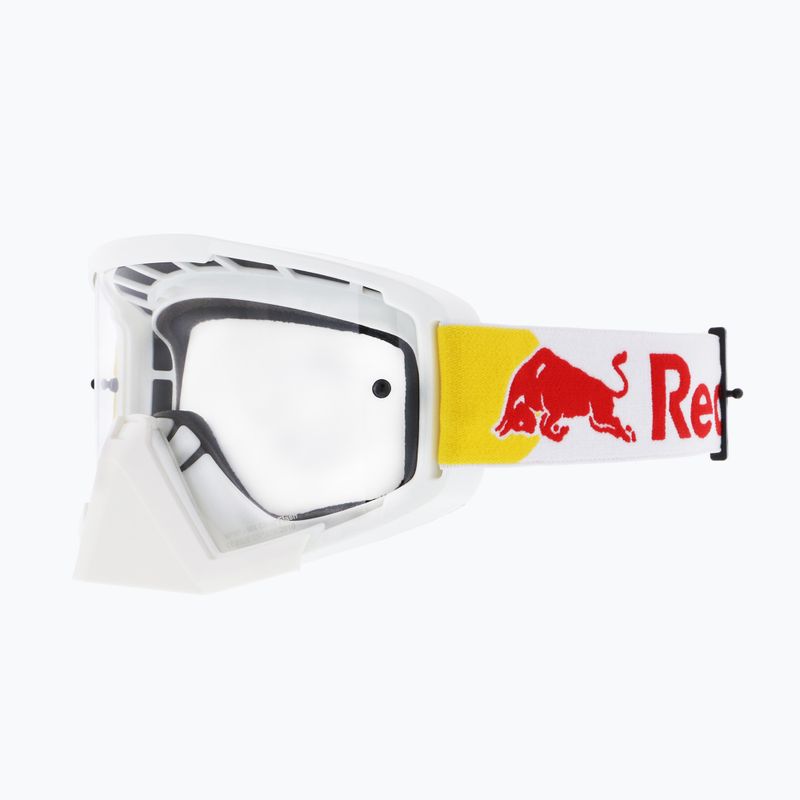 Dviračių akiniai Red Bull SPECT Whip shiny white/clear 6