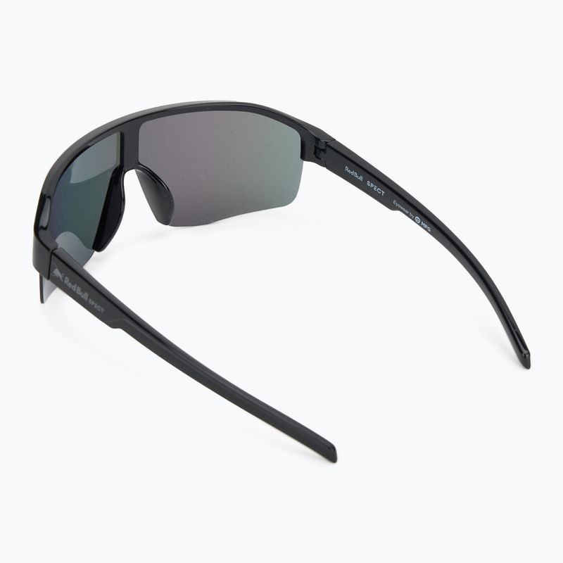 Akiniai nuo saulės Red Bull SPECT Dundee black/smoke with purple green mirror 2
