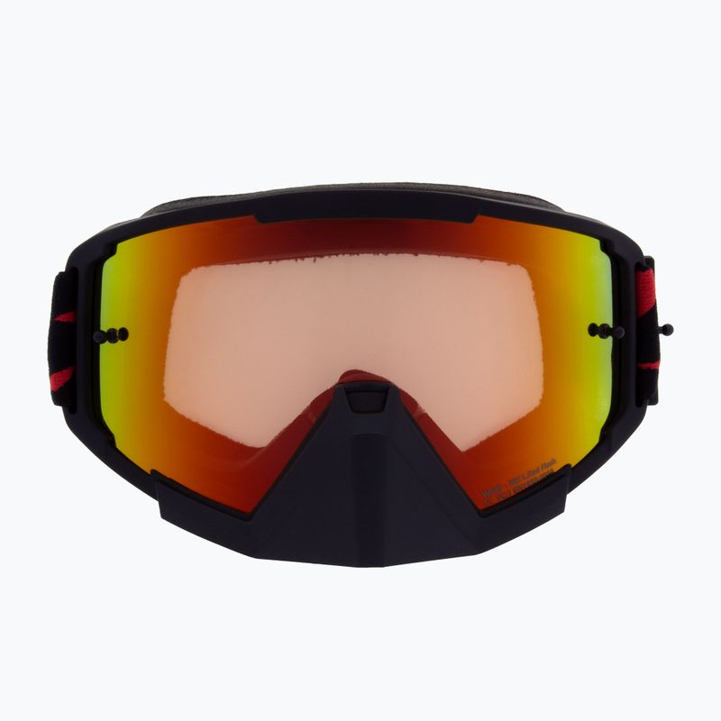Dviračių akiniai Red Bull SPECT Whip matt black/amber red mirror 2