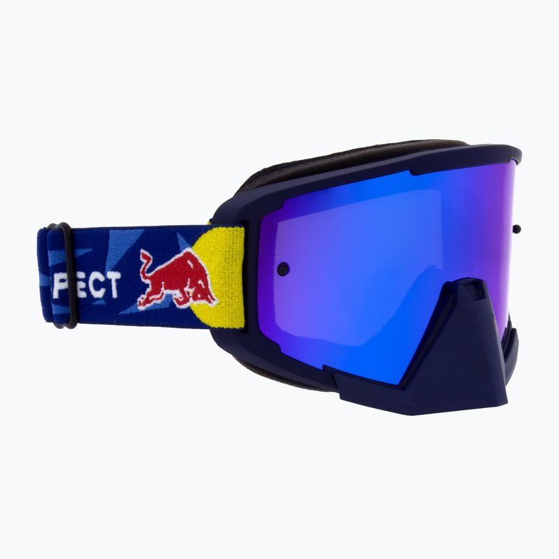 Dviračių akiniai Red Bull SPECT Whip matte blue/smoke/blue mirror 4
