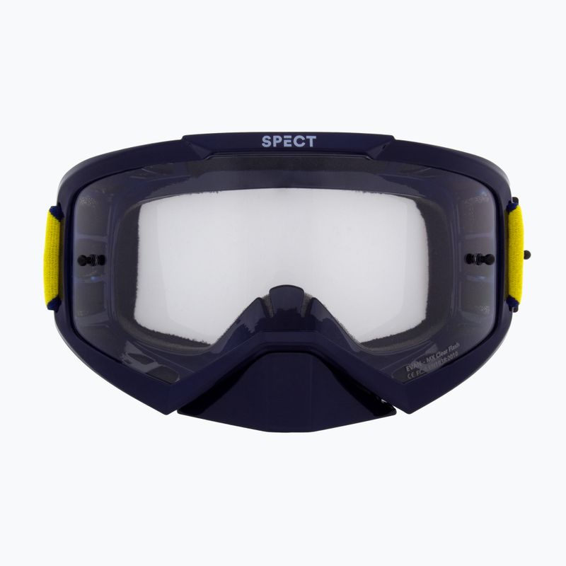 Dviračių akiniai Red Bull SPECT Evan shiny blue/clear 3