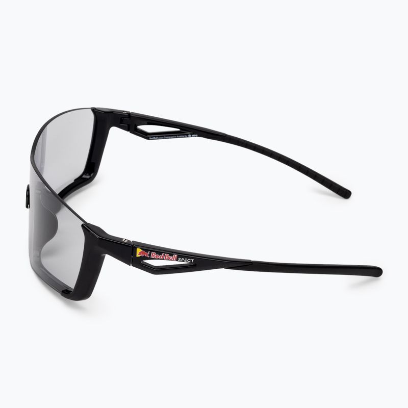Red Bull Spect Backra matiniai/blizgūs juodi/fotochrominiai dviratininkų akiniai 4