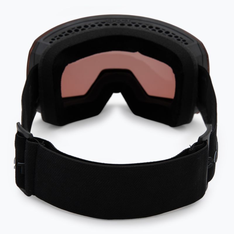 Slidinėjimo akiniai Red Bull SPECT Chute black/brown with gold mirror/cloudy snow 3