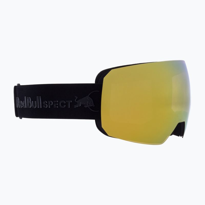 Slidinėjimo akiniai Red Bull SPECT Chute black/brown with gold mirror/cloudy snow 2