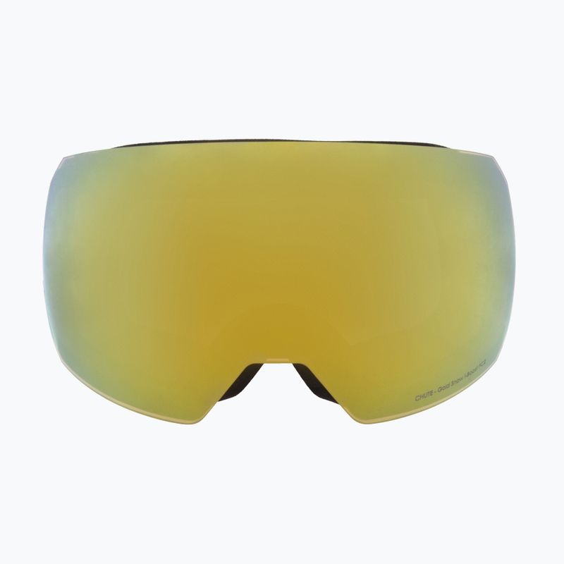 Slidinėjimo akiniai Red Bull SPECT Chute black/brown with gold mirror/cloudy snow 4