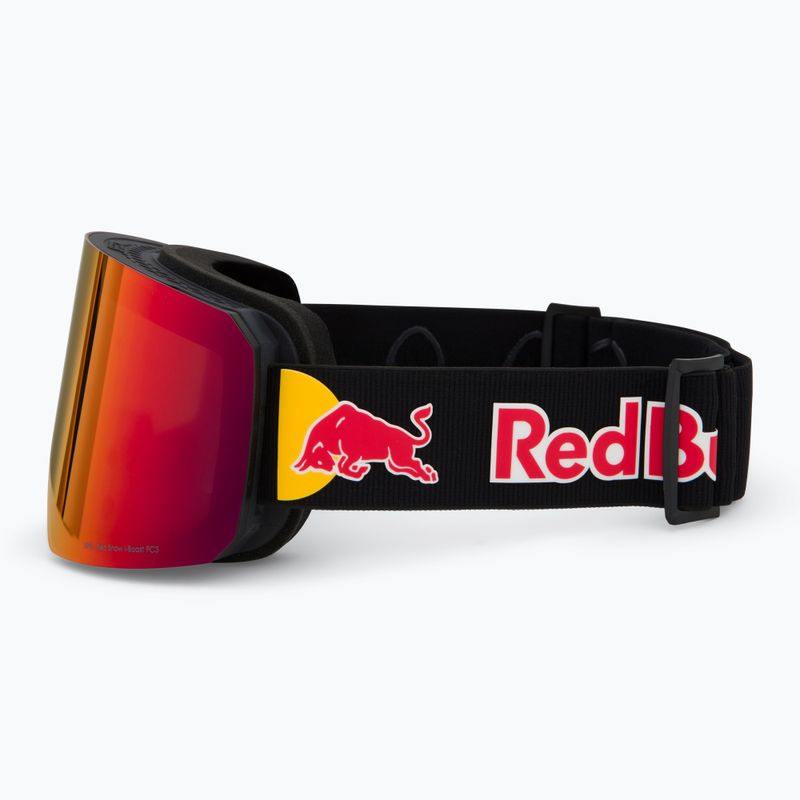 Slidinėjimo akiniai Red Bull SPECT Line black/brown with red mirror/cloudy snow 5