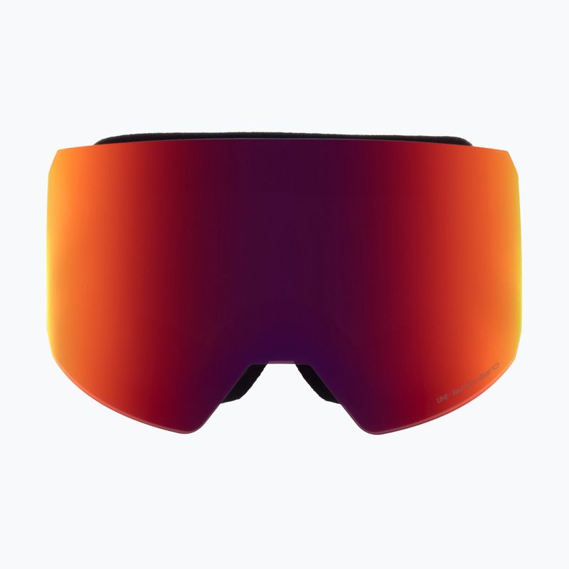 Slidinėjimo akiniai Red Bull SPECT Line black/brown with red mirror/cloudy snow 8
