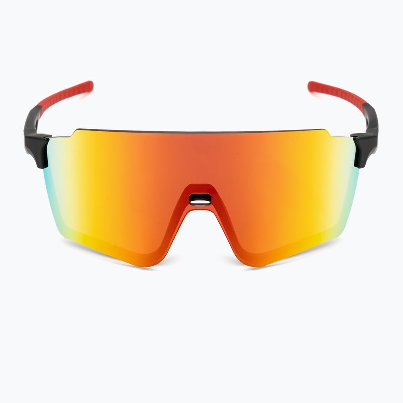 Akiniai nuo saulės Red Bull SPECT Stun matt black/brown with red mirror 3