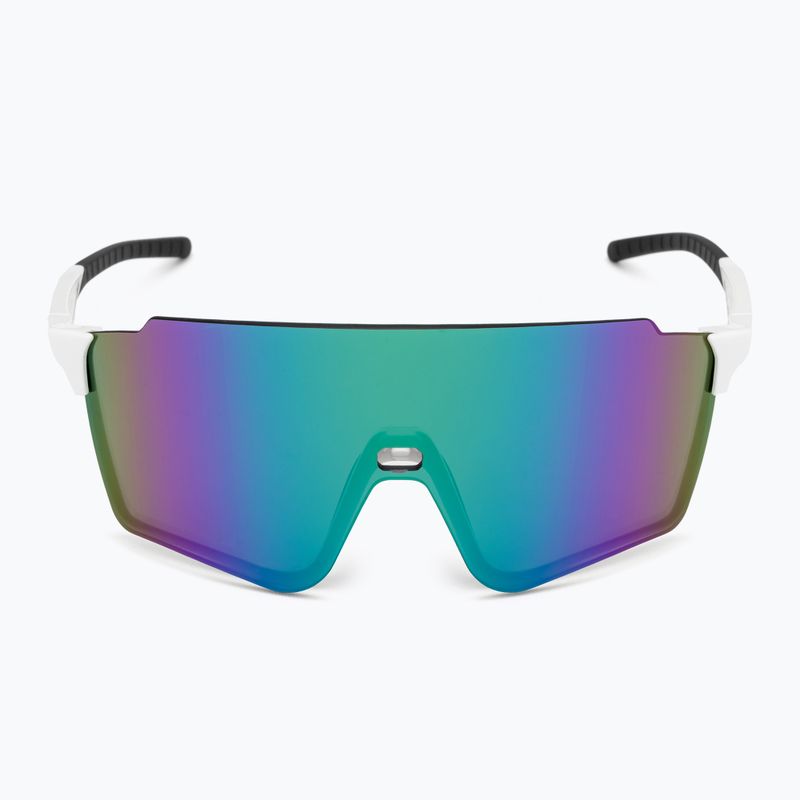 Akiniai nuo saulės Red Bull SPECT Stun shiny white/smoke with purple-green mirror 3