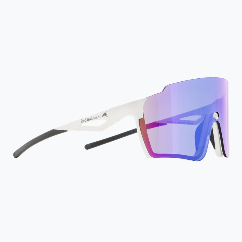 Akiniai nuo saulės Red Bull SPECT Stun shiny white/smoke with purple-green mirror 5