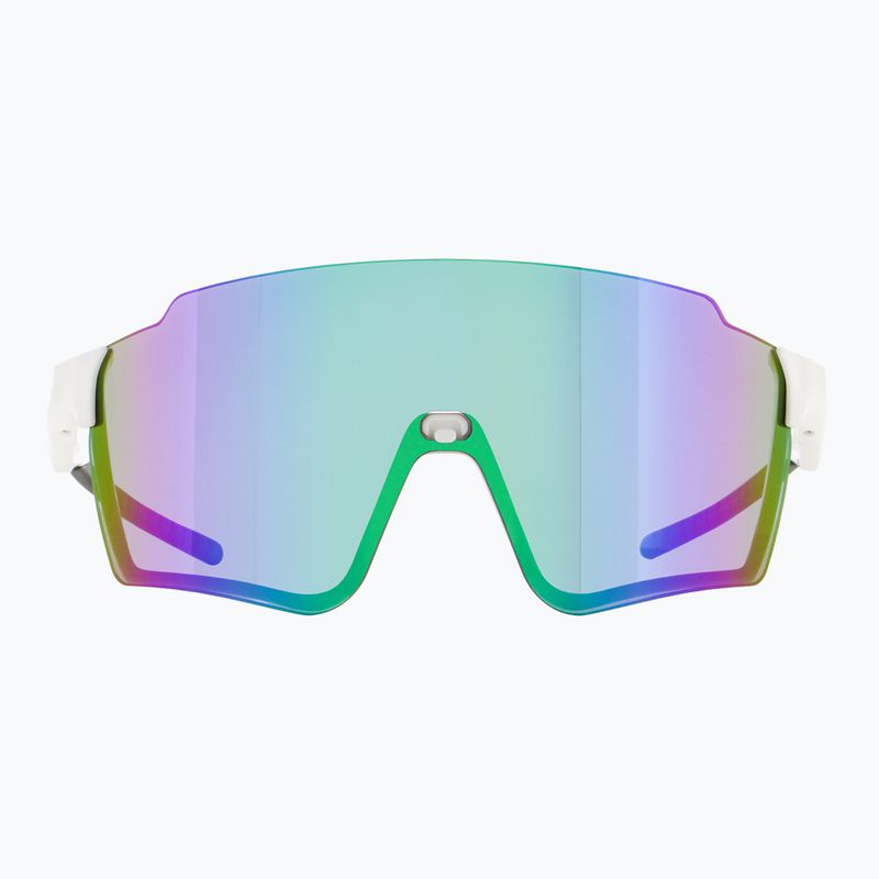 Akiniai nuo saulės Red Bull SPECT Stun shiny white/smoke with purple-green mirror 6