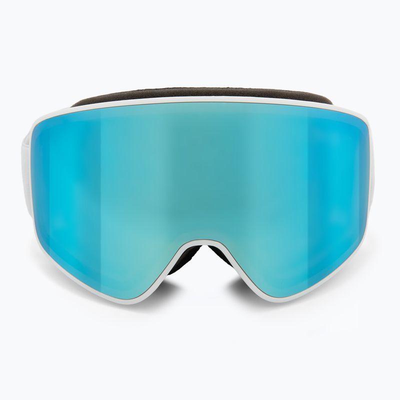 Slidinėjimo akiniai Red Bull SPECT Rush white/ice blue snow/smoke with blue mirror 2