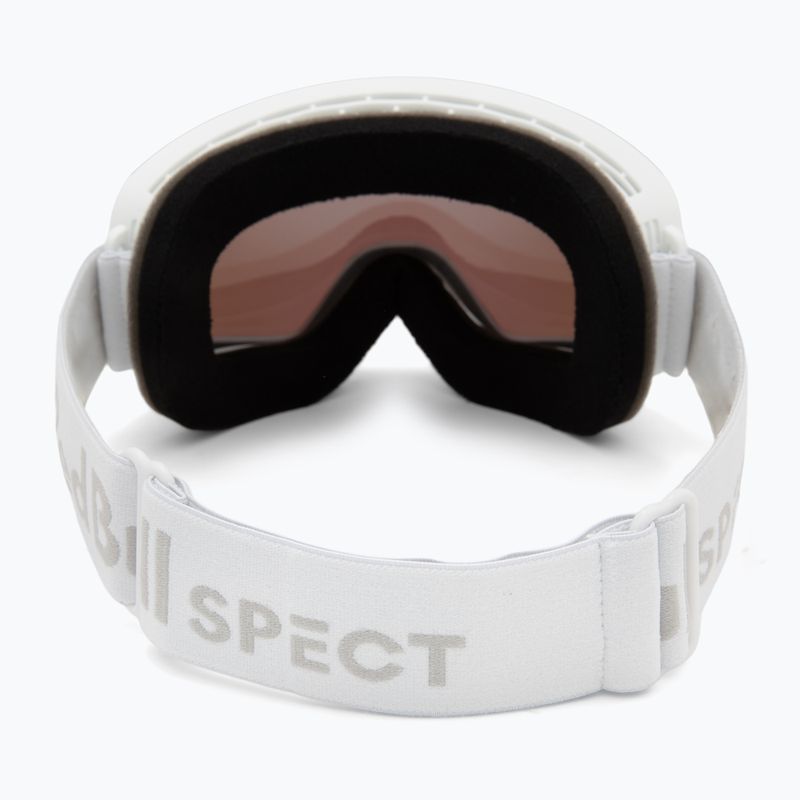 Slidinėjimo akiniai Red Bull SPECT Rush white/ice blue snow/smoke with blue mirror 3