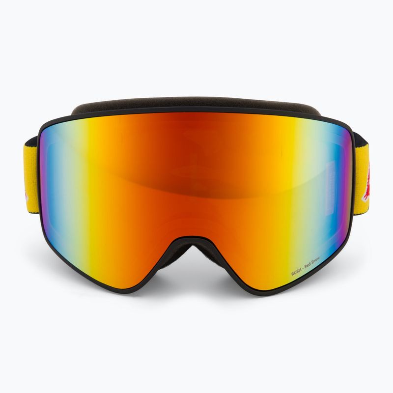 Slidinėjimo akiniai Red Bull SPECT Rush black/red snow - orange with red mirror 2