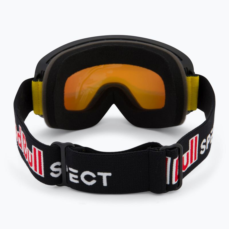Slidinėjimo akiniai Red Bull SPECT Rush black/red snow - orange with red mirror 3