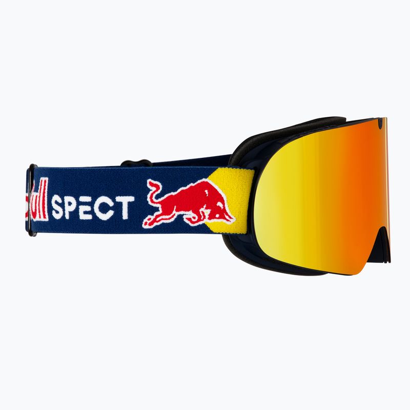 Slidinėjimo akiniai Red Bull SPECT Rush matt blue/orange with red mirror 3