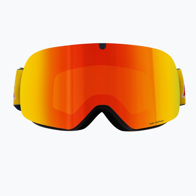 Slidinėjimo akiniai Red Bull SPECT Rush matt blue/orange with red mirror 5