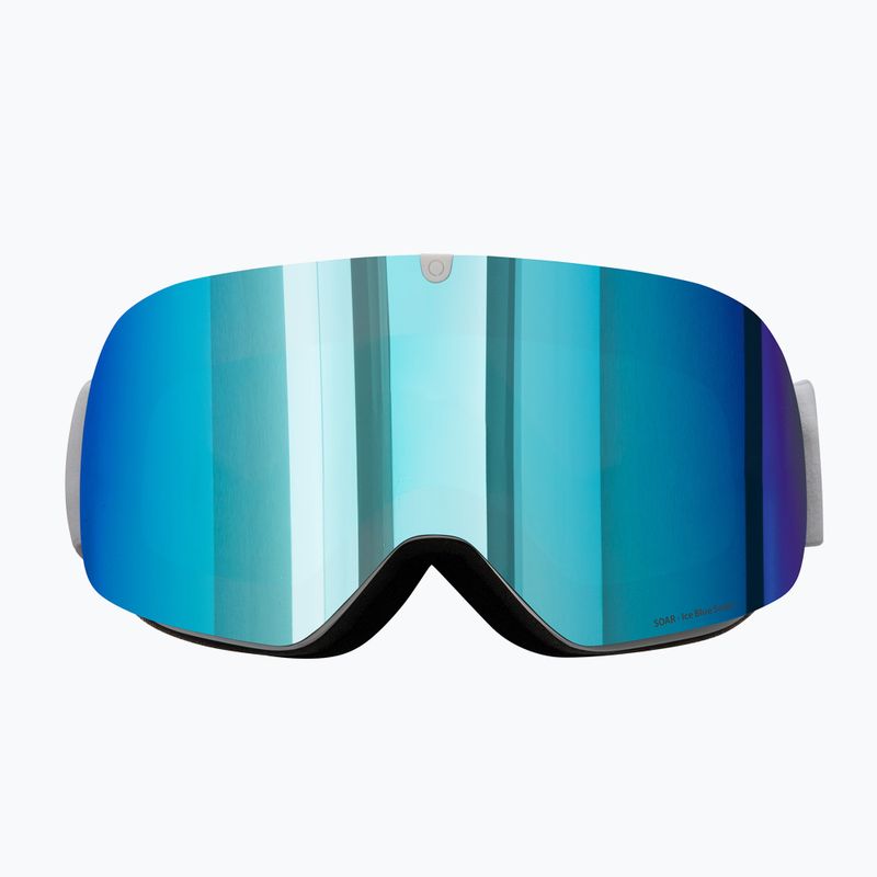 Slidinėjimo akiniai Red Bull SPECT Soar white/ice blue snow/grey with ice blue mirror 2